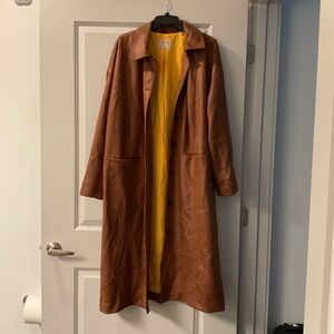 Free People We the Free Duster Jacket Trench Coat